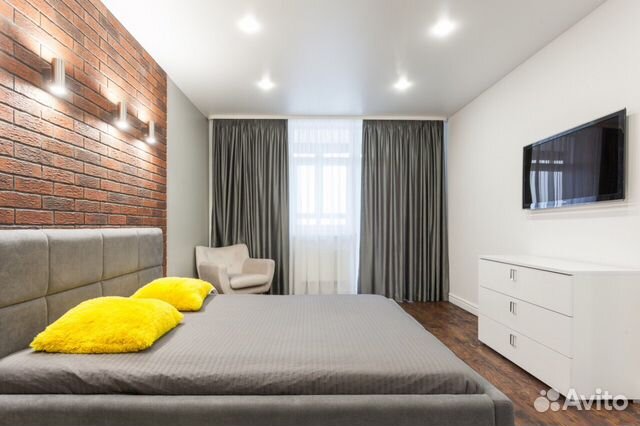 

1-к. квартира, 45 м², 2 кровати