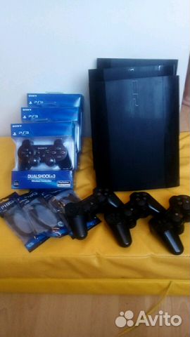 Sony PS 3 Slim/Super Slim + 50/70 игр
