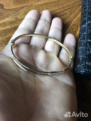 Золотой браслет с бриллиантами Золотой браслет с бриллиантами