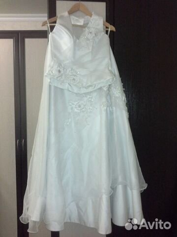 Свадебное платье р.48