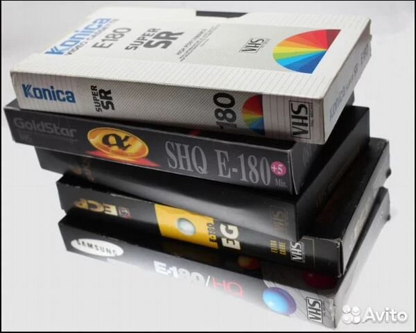Оцифровка видеокассет VHS/miniDV