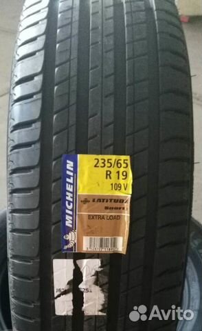 Новые Michelin Latitude Sport 3 235/65 R19 109 V Новые Michelin Latitude Sport 3 235/65 R19 109 V