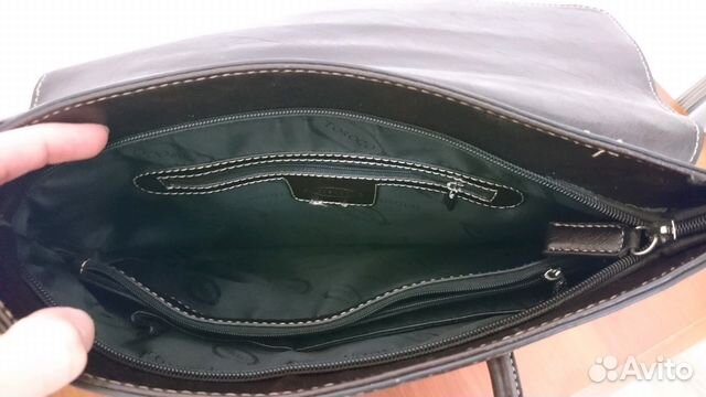 Сумка коричневая кожаная Сумка коричневая кожаная