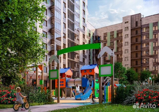 3-к квартира, 82.2 м², 5/22 эт.