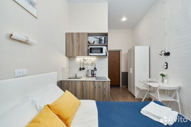 Студия, 17 м², 1/4 эт. Студия, 17 м², 1/4 эт.