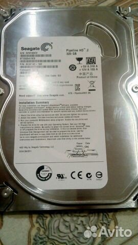 Жёсткий диск Seagate 320gb 3,5