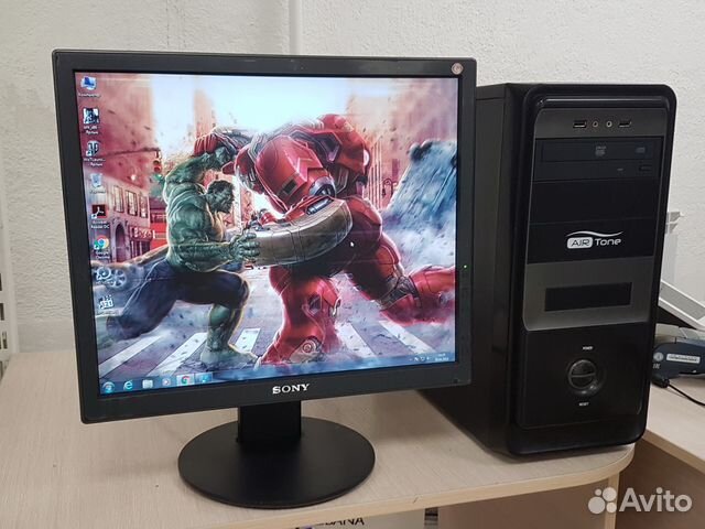 Игровой пк для онлайн шутеров, Доты, танков+ЖК 19