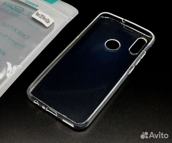 Huawei P Smart 2019 Чехол Силиконовый прозрачный