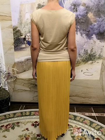 Юбка макси гофре новая 44-46р Юбка макси гофре новая 44-46р