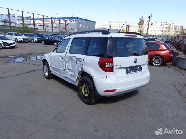 Skoda Yeti 1.4 МТ, 2016, битый, 47 000 км