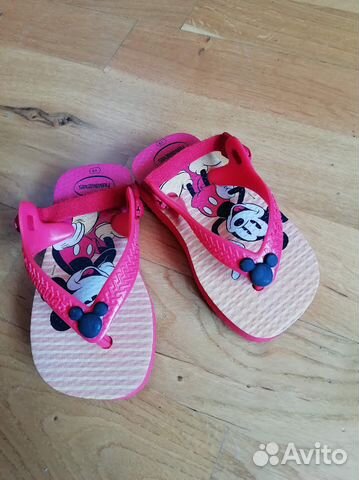 Шлепанцы для девочек Havaianas 21 размер новые Шлепанцы для девочек Havaianas 21 размер новые