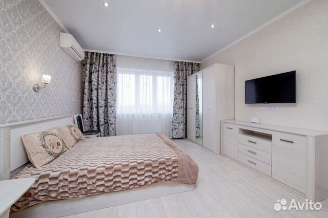 

1-к. квартира, 55 м², 3 кровати