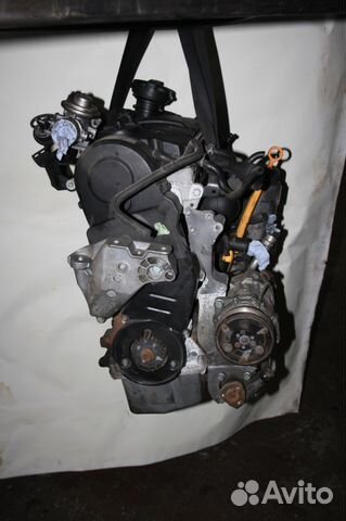 Двигатель с навесным VW Audi 1.9TDI ATD Двигатель с навесным VW Audi 1.9TDI ATD