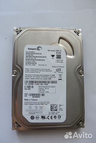 HDD Seagate 160 Gb