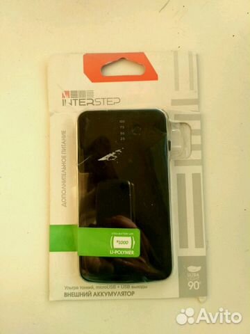 Power bank interstep 4000 mAh
