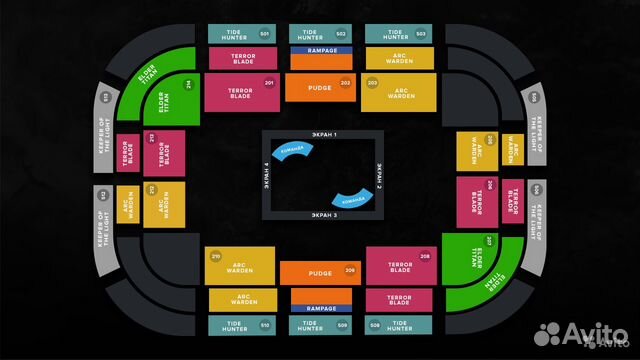 2 билета на Epicenter DotA 2 Terrorblade 201,208