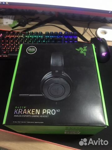 Razer kraken pro v2 новые