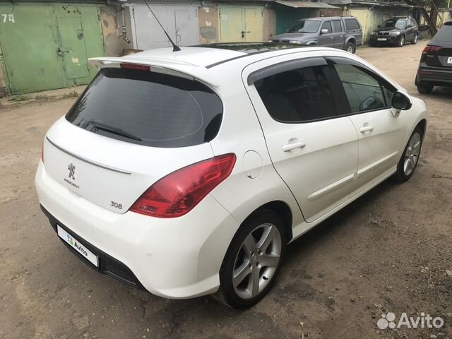 Peugeot 308 1.6 AT, 2012, 105 000 км