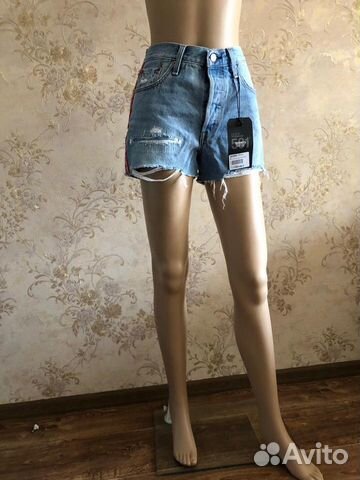 Джинсовые шорты Levi’s 501 новые,оригинал
