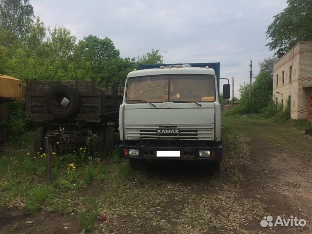 Камаз-53212 с прицепом