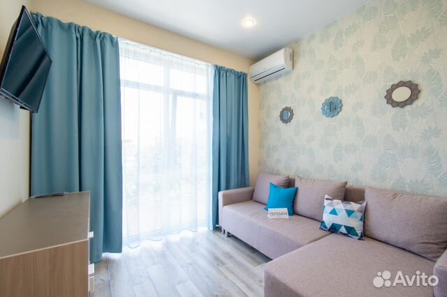 

1-к. квартира, 40 м², 2 кровати