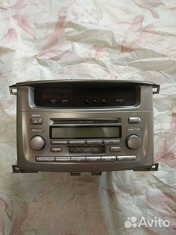 Магнитола с климат контролем Лэндкруизер 100