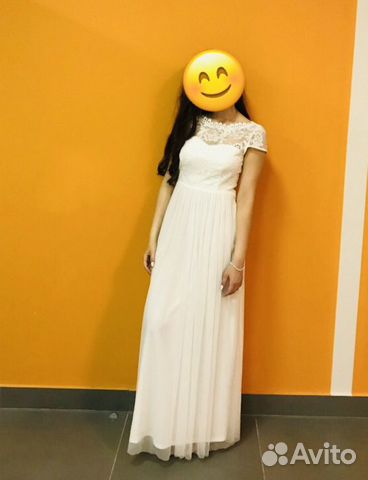 Платье белое праздничное Платье белое праздничное