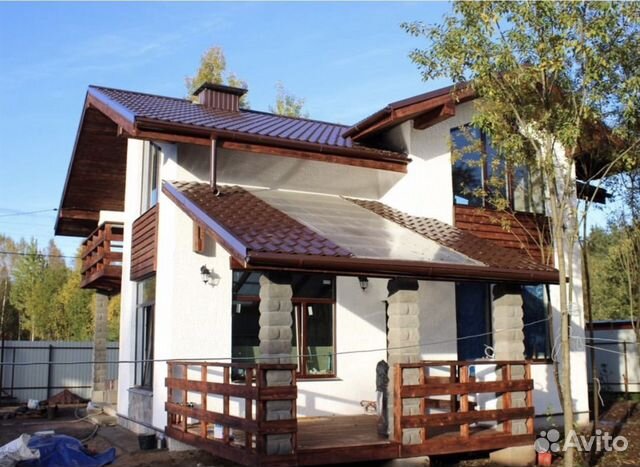 Коттедж 150 м² на участке 6.5 сот. Коттедж 150 м² на участке 6.5 сот.