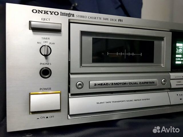 Дека кассетная Onkyo Integra R1 TA-2570 Silver