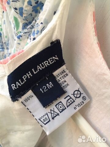 Платье Ralph Lauren на 12мес Платье Ralph Lauren на 12мес