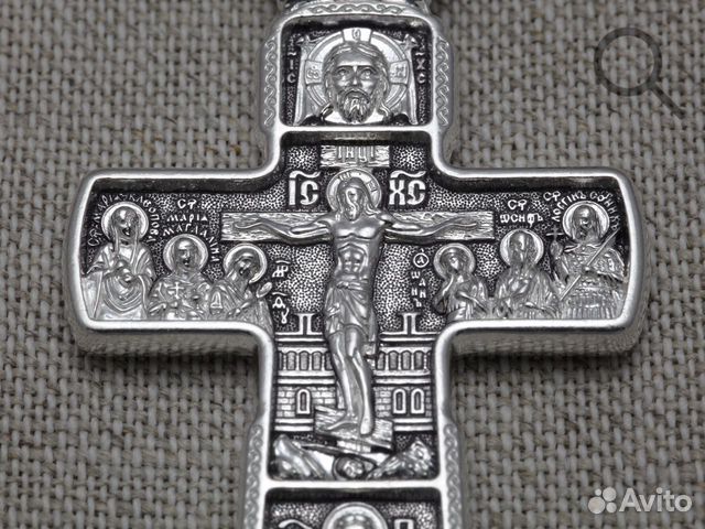 179. Большой, православный серебряный крест 179. Большой, православный серебряный крест