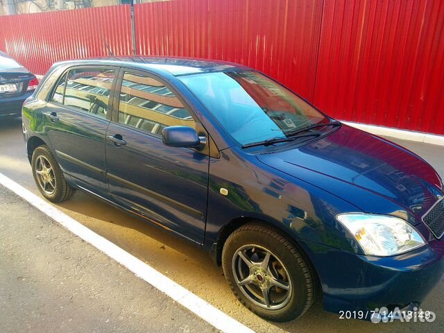 Toyota Corolla 1.6 AT, 2002, битый, 316 000 км