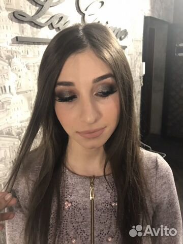 Макияж прически