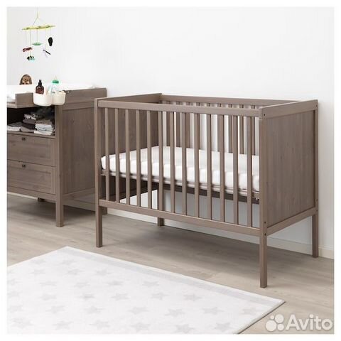 Кровать Детская IKEA Сундвик + матрас и бельё Кровать Детская IKEA Сундвик + матрас и бельё