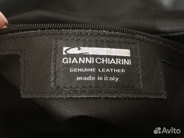 Кожаная сумка Gianni Chiarini
