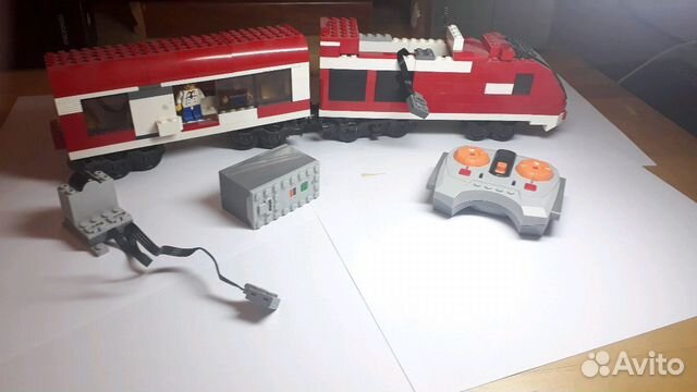 Электродетали из Lego 7938 поезд красный в Москве, цена 750 руб ...