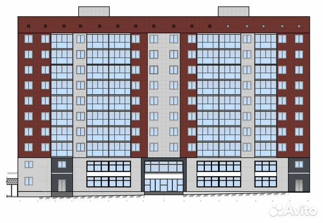 3-к квартира, 84.9 м², 5/10 эт.