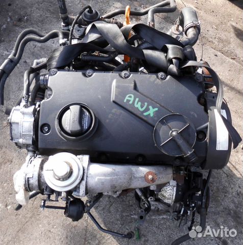 Мотор Volkswagen Passat 5 AWX 1.9 Дизель, 2004