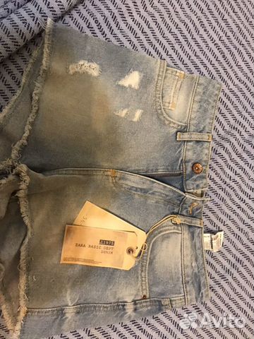 Шорты джинсовые