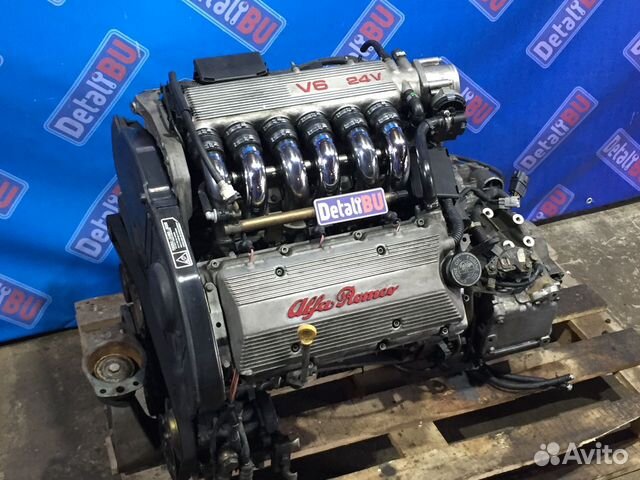 Двигатель Alfa Romeo 156 166 2.5 V6 Busso AR32405 Двигатель Alfa Romeo 156 166 2.5 V6 Busso AR32405