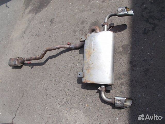 Глушитель Volvo S60 1.6T 2010-2013 Глушитель Volvo S60 1.6T 2010-2013