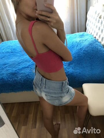 Шорты джинсовые