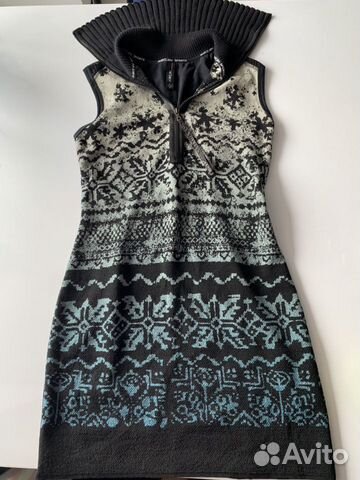 Платье без рукавов из шерсти Marccain sport. Ориги Платье без рукавов из шерсти Marccain sport. Ориги