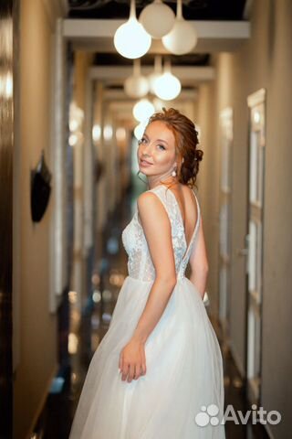 Воздушное свадебное платье