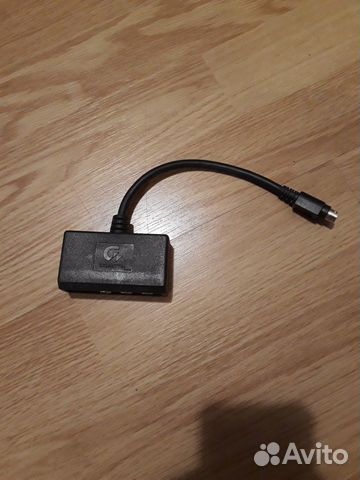 Переходник Gigabyte SVideo 7-pin на hdtv (3 x RCA) Переходник Gigabyte SVideo 7-pin на hdtv (3 x RCA)