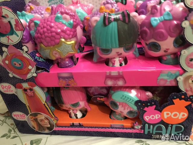 Pop pop hair surprise оригинал от mga заколки