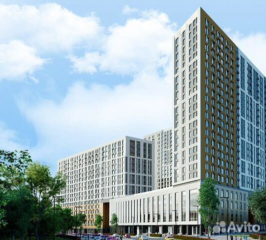 2-к квартира, 56.9 м², 4/26 эт.