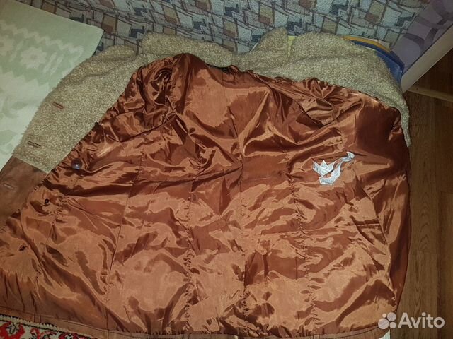 Кожаное пальто