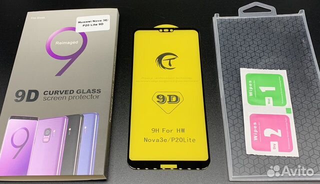 Стекло Huawei P20 Lite Nova 3E The Glass 9D упаков Стекло Huawei P20 Lite Nova 3E The Glass 9D упаков