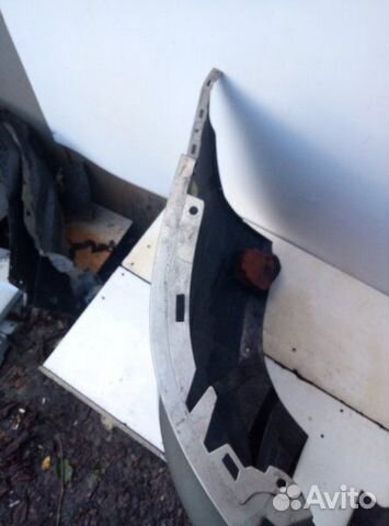 Бампер задний Renault Fluence седан 2009-2017